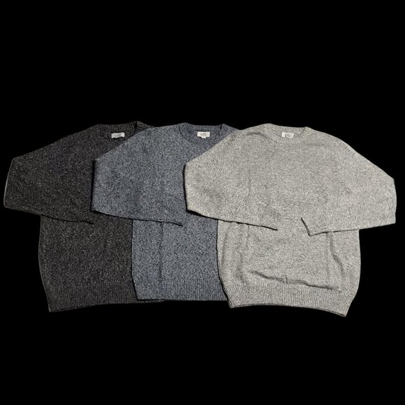 Croft & Barrow Mens Crewneck Pullover Sweater Size XXL (Waist 54in) Blue/Gray - Picture 12 of 12